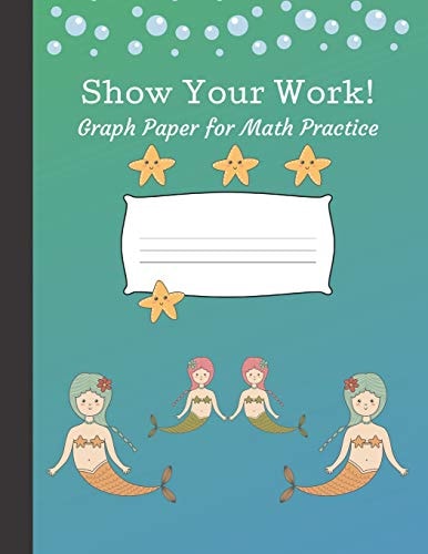 Show Your Work 4x4 Graph Paper for Math Practice