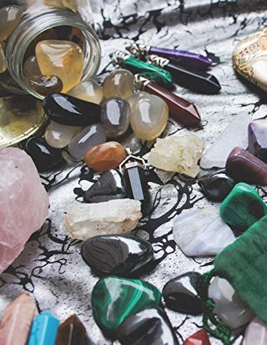 Crystals & Gemstones Bohemian Sheet Music Paper For Musicians, Songwriters, & Composers