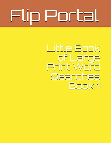Little Book of Large Print Word Searches Book 1