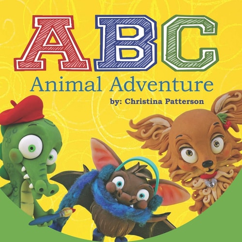 ABC Animal Adventure Polymer Clay Sculpture by Christina Patterson