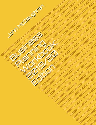 Business Planning Workbook 2019/20 Edition