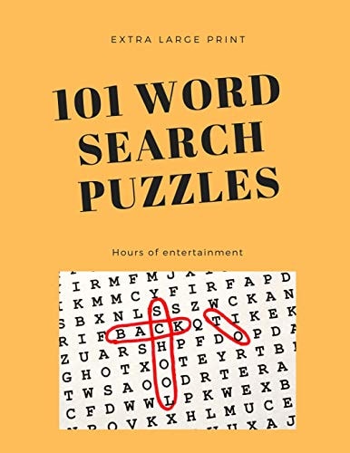 101 Word Search Puzzles Extra Large Print