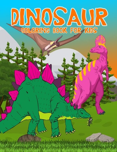 Dinosaur Coloring Book For Kids Fun And Creative Dinosaur Coloring Designs For Kids Ages 6 and Above