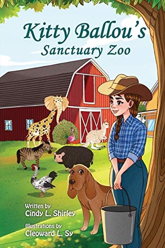 Kitty Ballou's Sanctuary Zoo Black and White Illustrations Edition