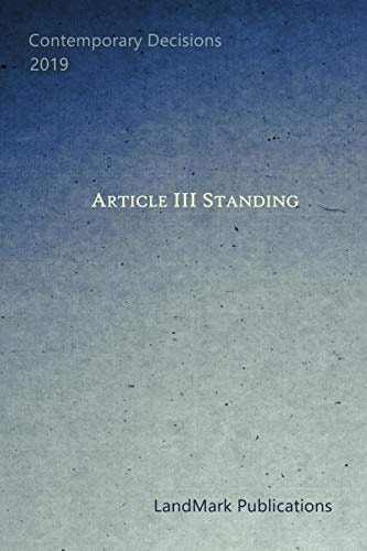 Article III Standing