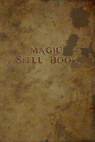 Book of Shadows / Grimoire Magic Spell Book