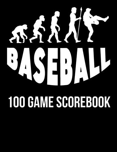 Baseball 100 Game Scorebook