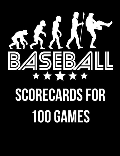 Baseball Scorecards For 100 Games