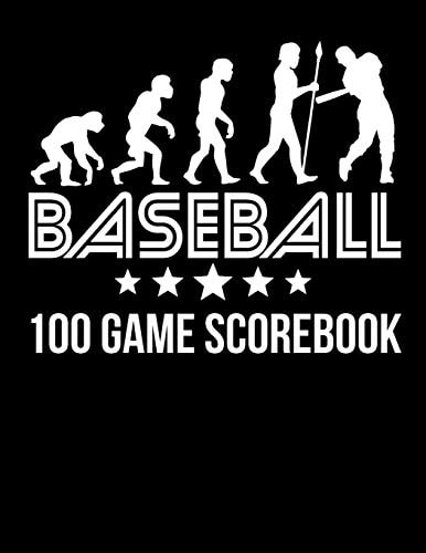Baseball 100 Game Scorebook (8. 5x11)
