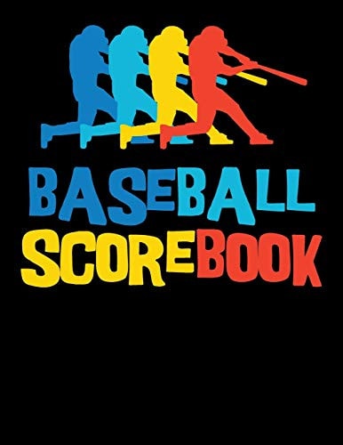 Baseball Scorebook 100 Scorecards For Baseball and Softball Games