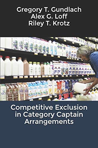 Competitive Exclusion in Category Captain Arrangements