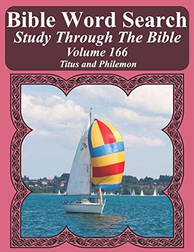 Bible Word Search Study Through The Bible Volume 166 Titus and Philemon