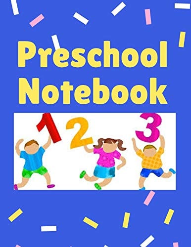 Preschool Notebook Preschool Handwriting Workbook Preschool Activity Book Homeschool Learning For Preschoolers Preschool Books For 2-4 Years