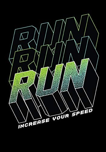 Run Run Run Increase Your Speed Cross Country Scorebook