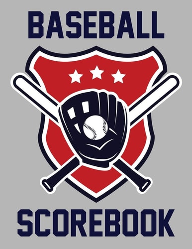 Baseball Scorebook 100 Scorecards For Baseball Games