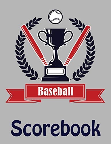 Baseball Scorebook 100 Basic Scorecards For Baseball