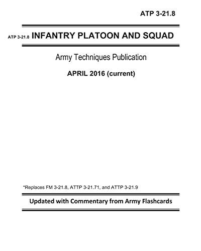 ATP 3-21. 8 - Infantry Platoon and Squad - Army Techniques Publication - April 2016 (current) - Replaces FM 3-21. 8, ATTP 3-21. 71, and ATTP 3-21. 9 - Updated with Commentary from Army Flashcards