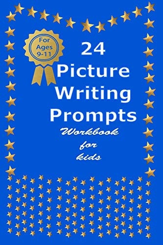 24 Picture Writing Prompts Work Book for Kids