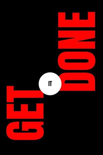 Get It Done Inspirational Jornal