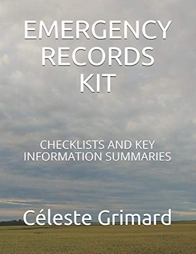 Emergency Records Kit Checklists and Key Information Summaries