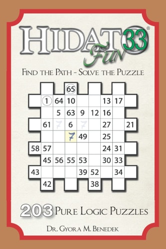 Hidato Fun 33 203 New Logic Puzzles