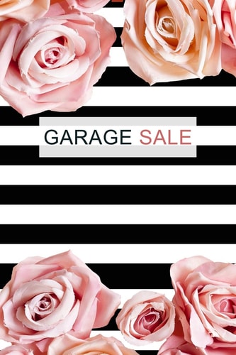Garage Sale Specifically Designed for Garage, Yard, Estate Sales Or Flea Market Stands! Keep Track of Your Business in One Place!