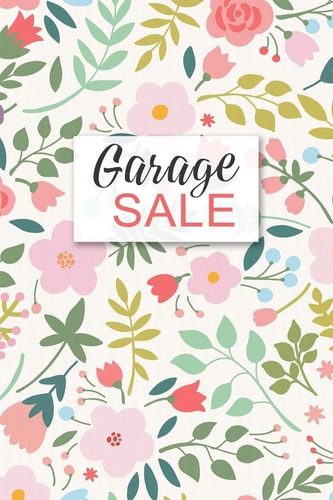 Garage Sale Specifically Designed for Garage, Yard, Estate Sales Or Flea Market Stands! Keep Track of Your Business in One Place!