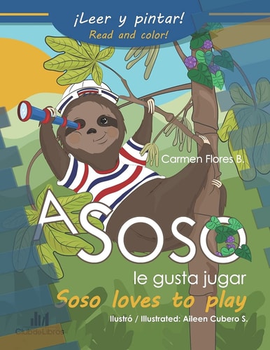 SOSO Loves to Play! Coloring Book!
