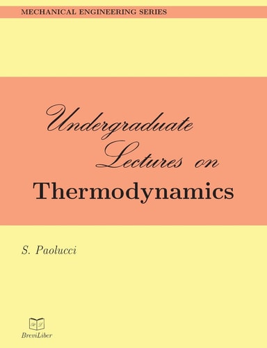 Undergraduate Lectures on Thermodynamics