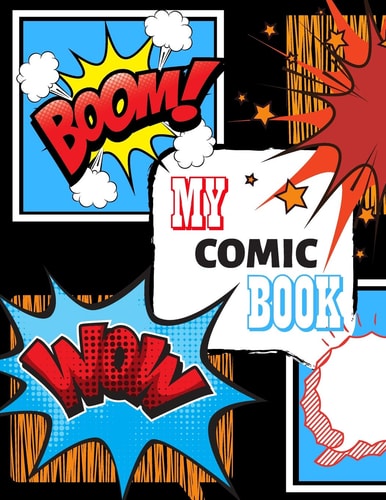 My Comic Book Draw Your Own Comic Book, Variety Of Templates