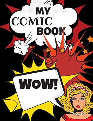 My Comic Book Create And Draw Your Comic Book, 120 Pages