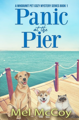Panic at the Pier (a Whodunit Pet Cozy Mystery Series Book 1)