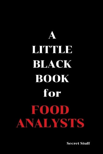 A Little Black Book For Food Analysts