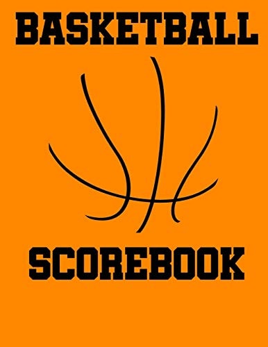 Basketball Scorebook 50 Game Scorebook with Scoring by Half