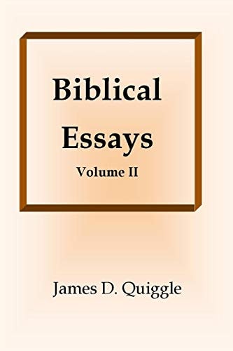 Biblical Essays II