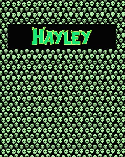 120 Page Handwriting Practice Book with Green Alien Cover Hayley Primary Grades Handwriting Book