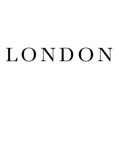 London Decorative Stacking Book for Interior Design Styling | Accessorize Your Coffee Table and Book Shelves | Combine Different Deco Books for a Unique Look