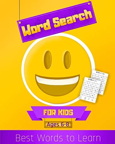 Word Search, for Kids, Ages 6-8 Contains Words That Make Up 80 Percent of Vocabulary ( High Frequency Words ) for Kids Aged 6-8, Grade 1 and Grade 2