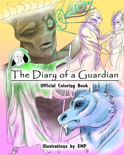 The Diary of a Guardian Official Coloring Book