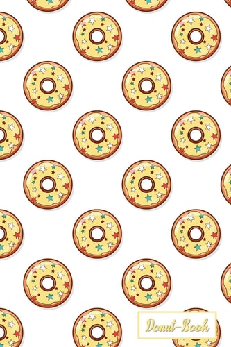 Donut-Book Yellow Donut Print