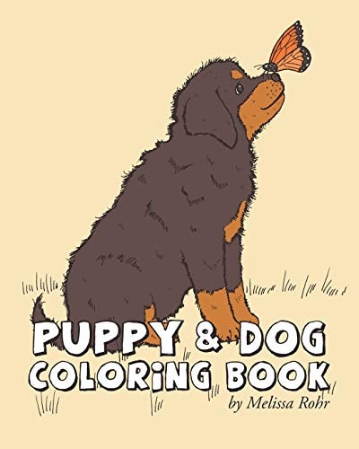 Puppy and Dog Coloring Book
