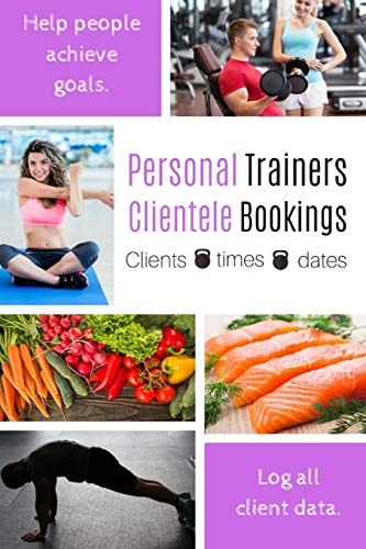 Personal Trainers Clientele Bookings Female Personal Trainer's Work Diary Log Clients Details And Stay Organised.
