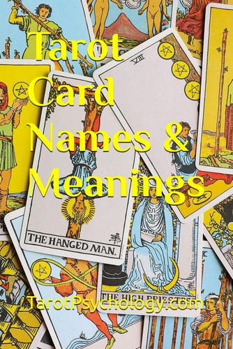Tarot Card Names and Meanings
