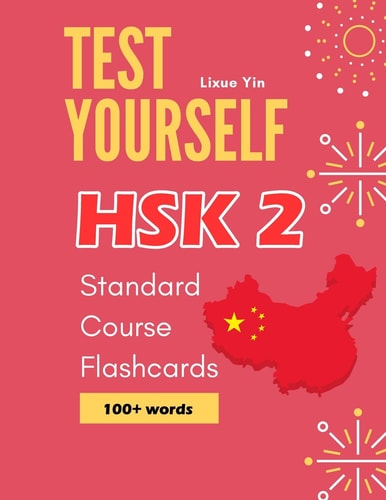 Test Yourself HSK 2 Standard Course Flashcards Chinese Proficiency Mock Test Level 2 Workbook