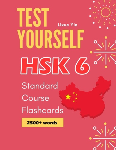 Test Yourself HSK 6 Standard Course Flashcards Chinese Proficiency Mock Test Level 6 Workbook