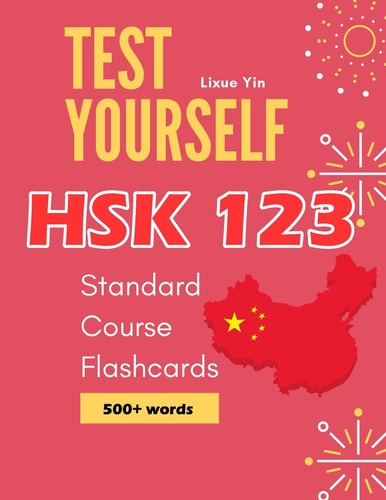 Test Yourself HSK 1 2 3 Standard Course Flashcards Chinese Proficiency Mock Test Level 1 to 3 Workbook