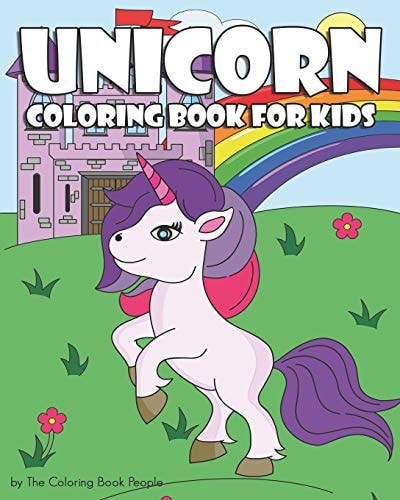 Unicorn Coloring Book for Kids Super Cute Unicorn Coloring Book, Containing 20 Magical Unicorn Images
