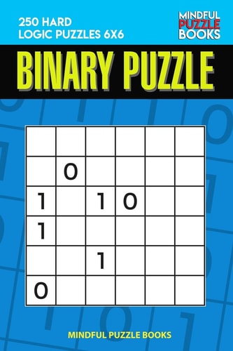 Binary Puzzle 250 Hard Logic Puzzles 6x6