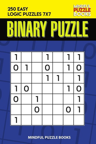 Binary Puzzle 250 Easy Logic Puzzles 7x7