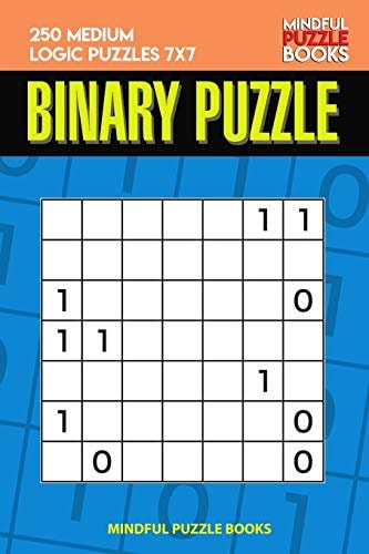 Binary Puzzle 250 Medium Logic Puzzles 7x7
